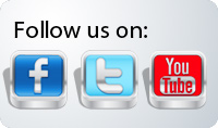 Follow us on social network website